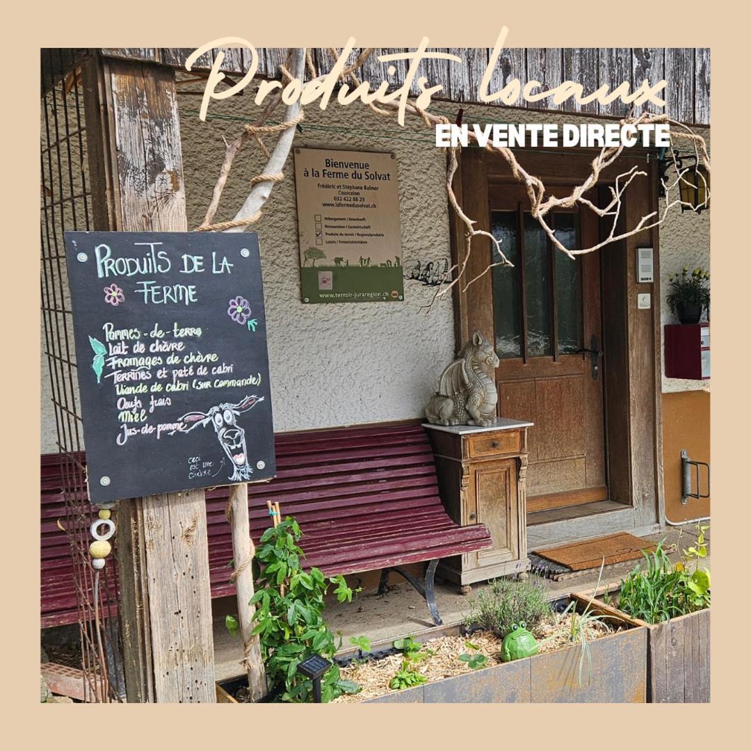 La Ferme Du Solvat Courcelon Exterior foto